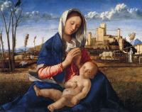 Bellini, Giovanni - Bellini Giovanni The virgin and child